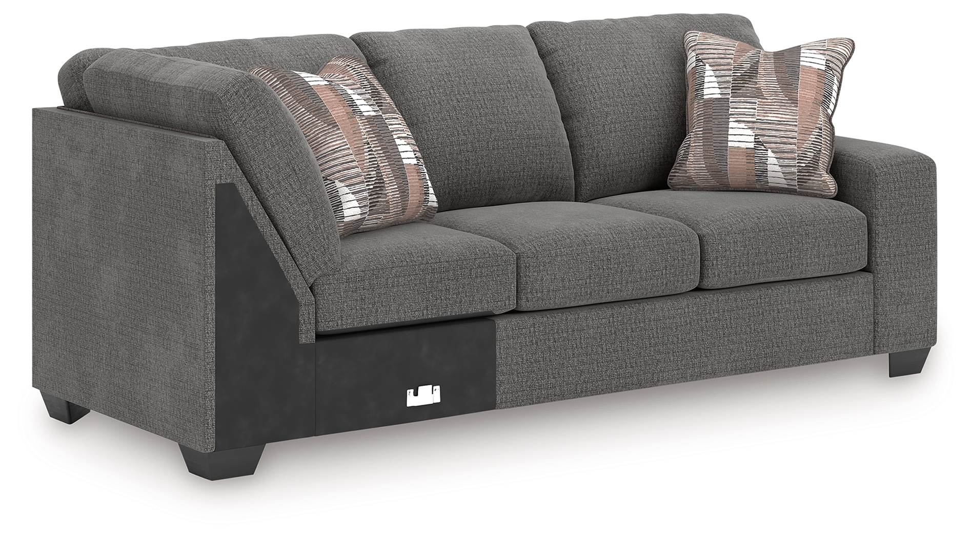 Signature Design by Ashley Clarington Sectional And Oversized Ottoman