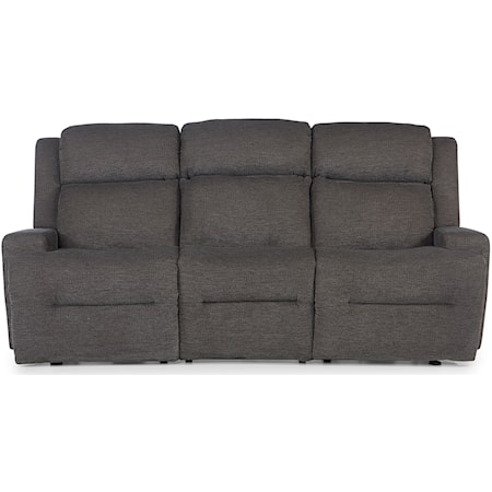 Power Space Saver Reclining Sofa w/ Tray