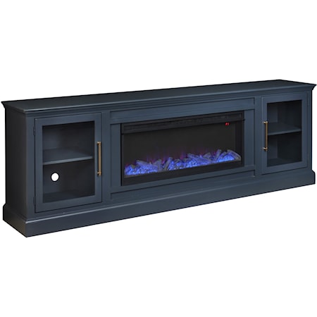 98&quot; Fireplace Console