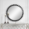 Uttermost Mirrors - Round Cyra Black Round Mirror