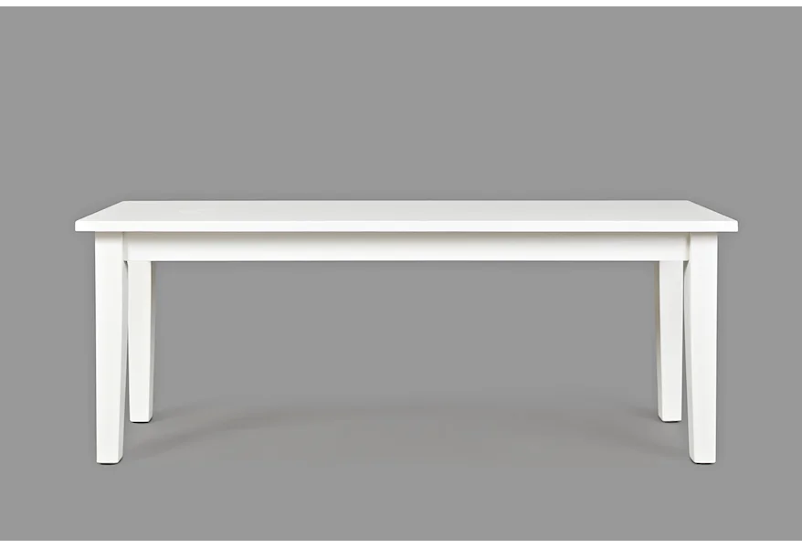 Simplicity Wooden Bench by Jofran at VanDrie Home Furnishings