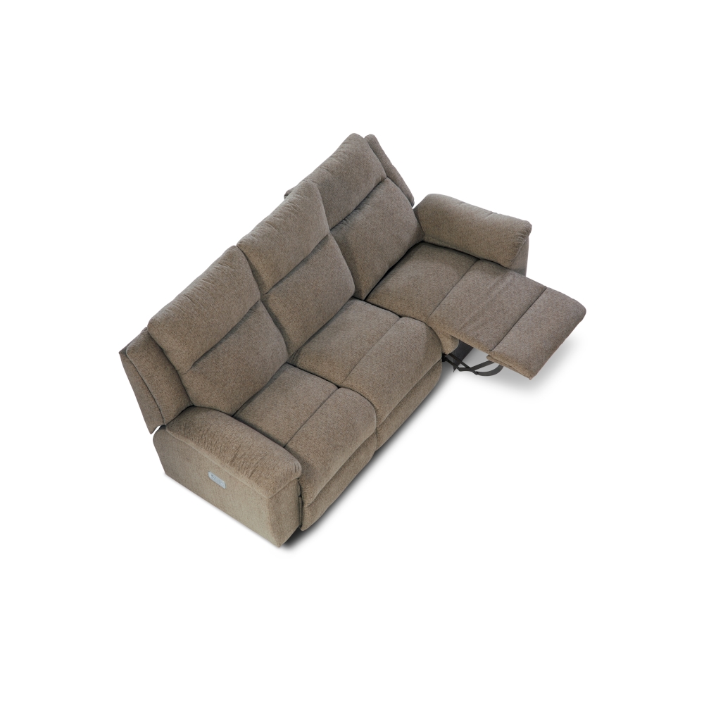 La-Z-Boy Joel Power Reclining Sofa w/ Headrest & Lumbar
