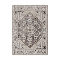 9'10" x 13'2" Grey Rectangle Rug