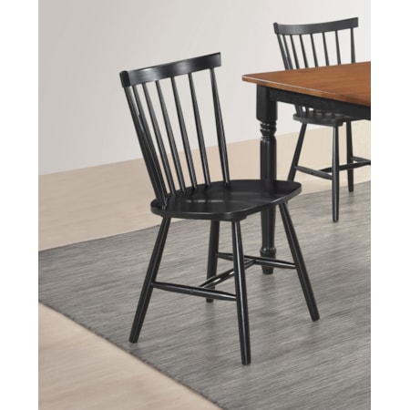 Hollyoak Windsor Wood Dining Side Chair