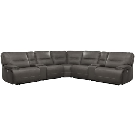 7-Piece Power Reclining Sectional Sofa
