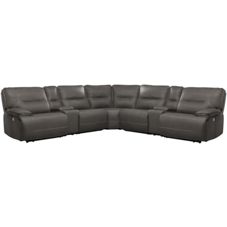 7-Piece Power Reclining Sectional Sofa