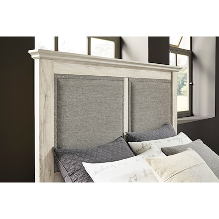 King Uph Panel Headboard