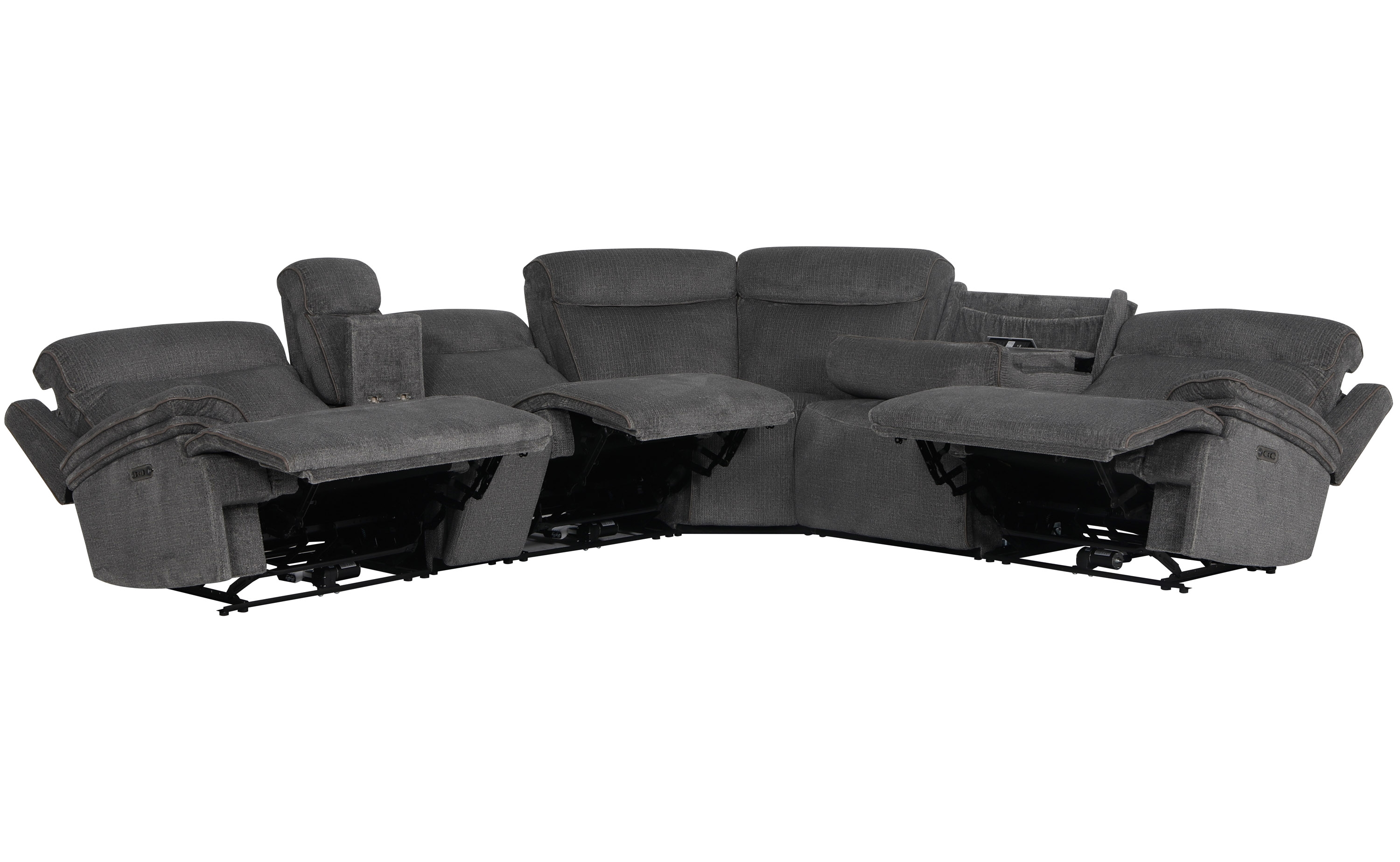 6-Piece Power Reclining Sectional Sofa