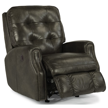 Power Rocker Recliner w/ Nailheads