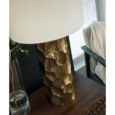 Metal Table Lamp