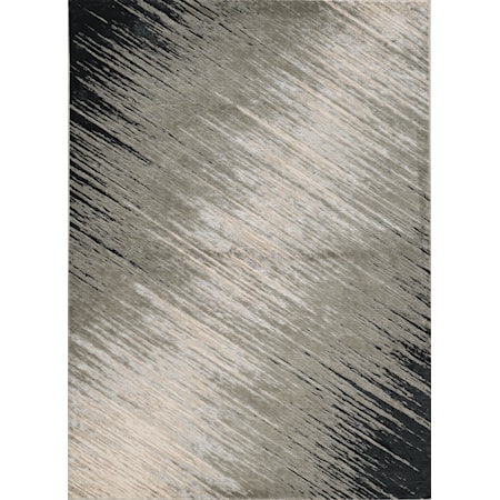 3'3" x 4'11" Silver Grey Nova Rug