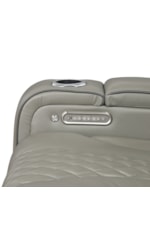 Homelegance Apex Transitional 3-Piece Power Reclining Living Room Set with Storage Arms