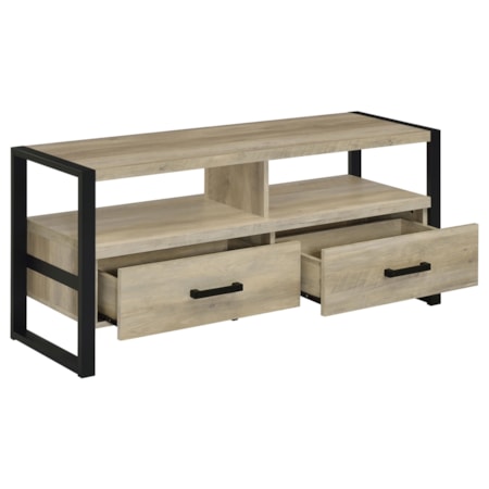 James 2-drawer 48&quot; TV Stand