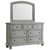 Elements Kingston Dresser and Mirror Set