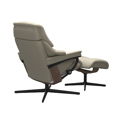 Reno Medium Recliner and Ottoman