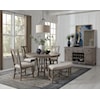 Magnussen Home Paxton Place Dining 5-Piece Dining Set with Bench