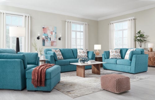 Sofa, Loveseat, Oversized Chair And Ottoman