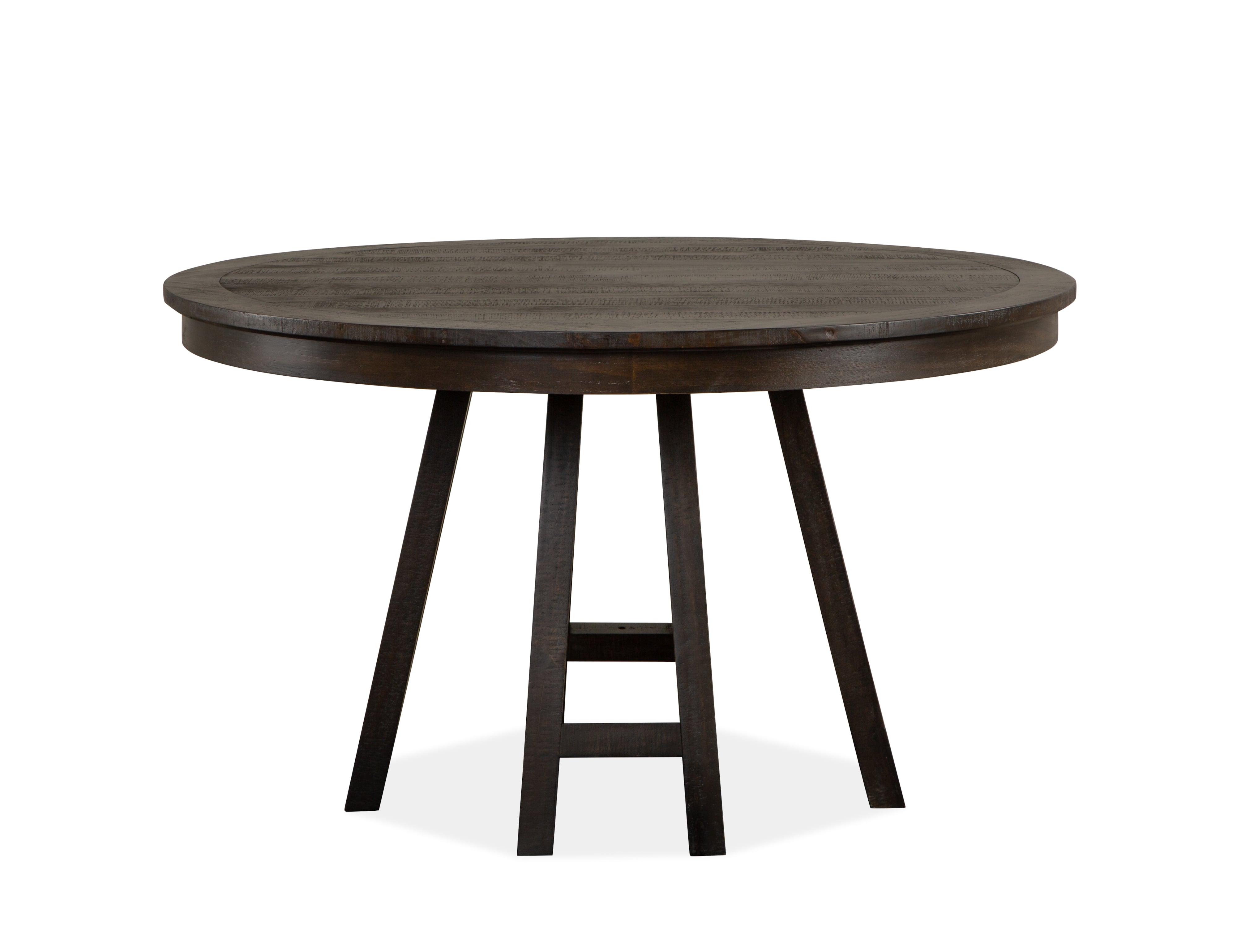 52 round oak table