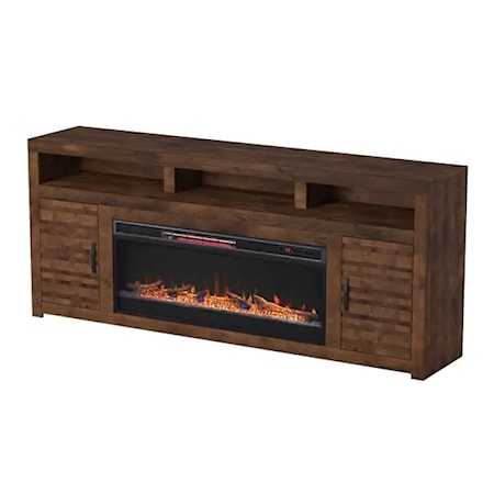 78&quot; Fireplace Console