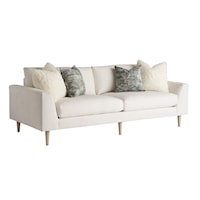 Contemporary Marana Sofa with Tapered Legs