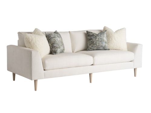 Contemporary Marana Sofa with Tapered Legs
