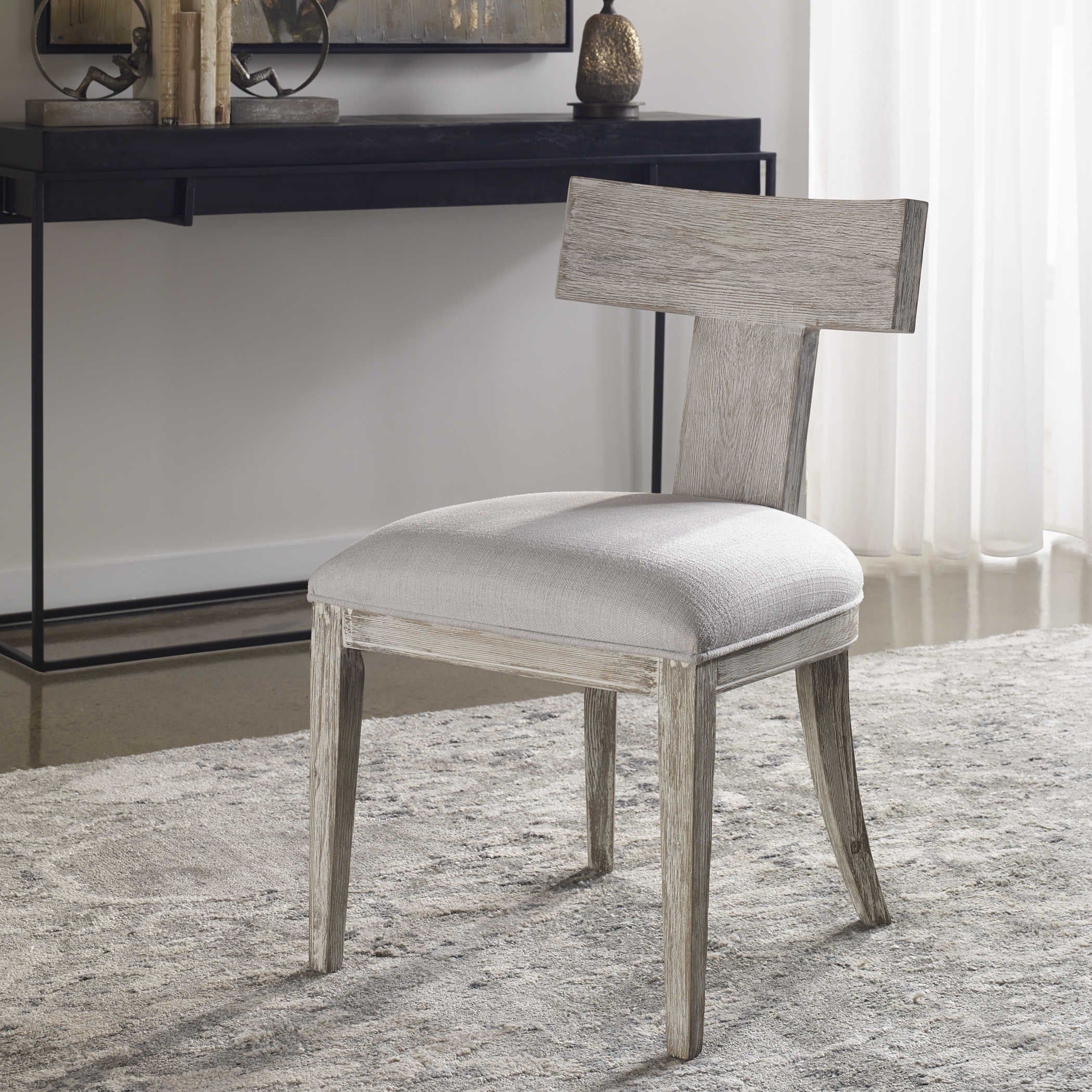 Uttermost Idris Armless Chair