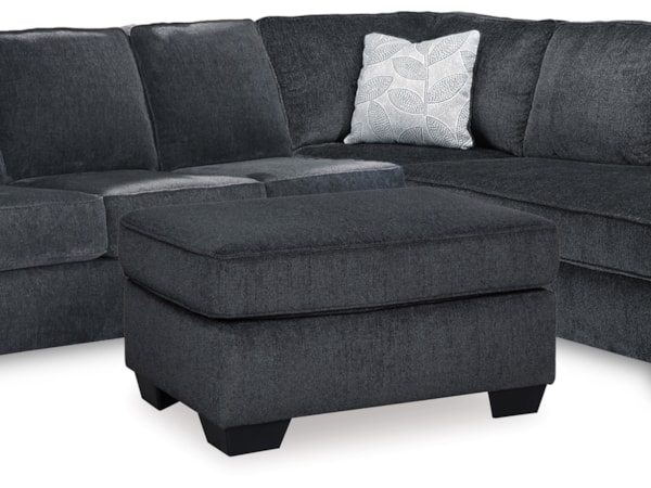 2-Piece Sleeper Sectional And Ottoman