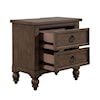 Libby Americana Farmhouse 2-Drawer Nightstand