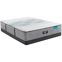 Queen 13.5" Firm Hybrid Mattress and 5" Low Profile Foundation