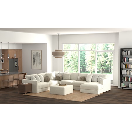 6-Piece Sectional Sofa