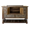 International Furniture Direct Stone Brown Dresser