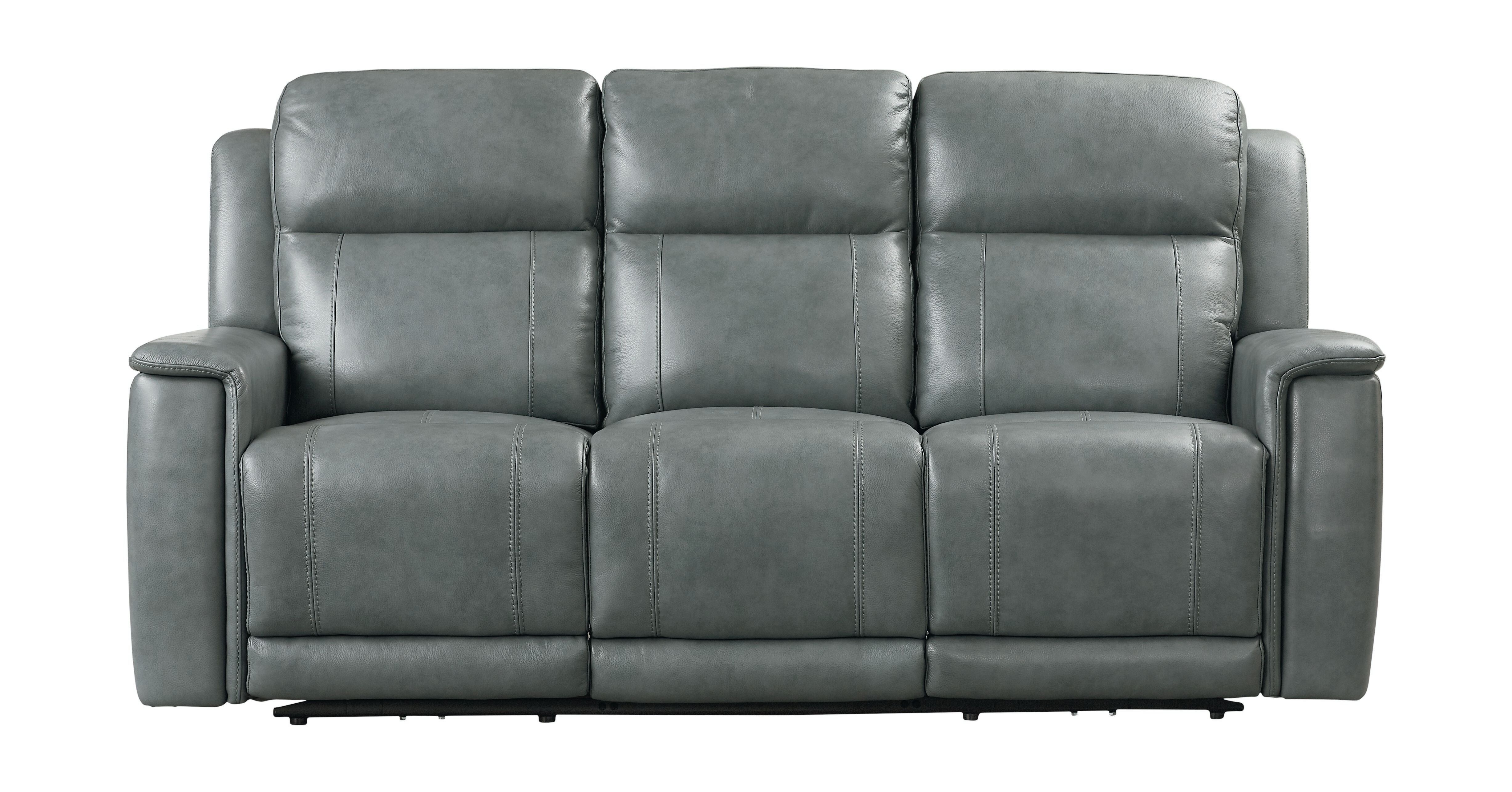 Bassett Club Level - Conover 3743-P62B Casual Power Reclining Sofa With ...