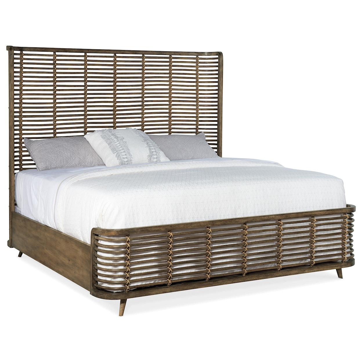 Hooker Furniture Sundance King Rattan Bed