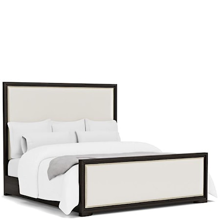 Upholstered Queen Panel Bed