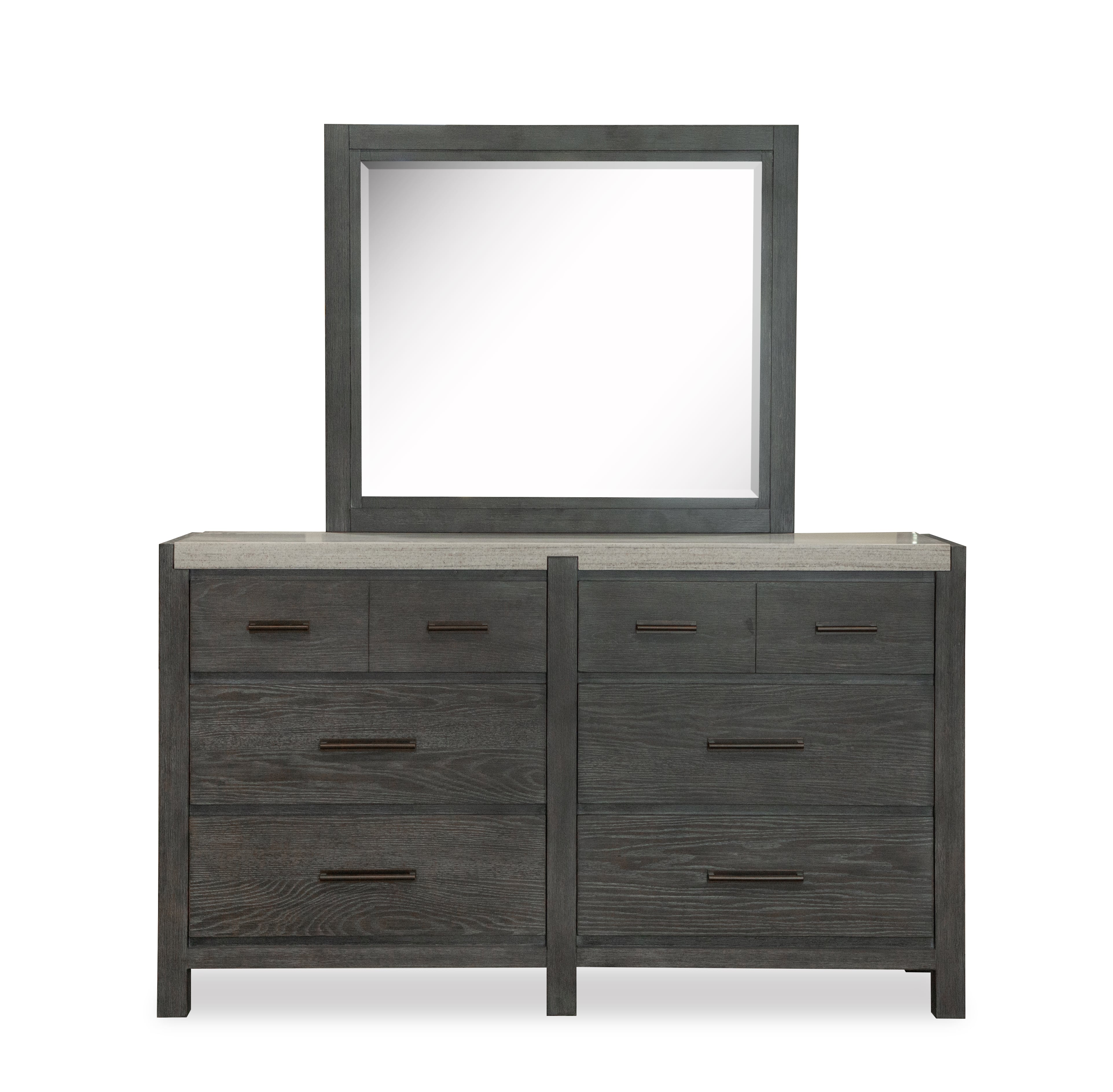 Dresser &amp; Mirror Set