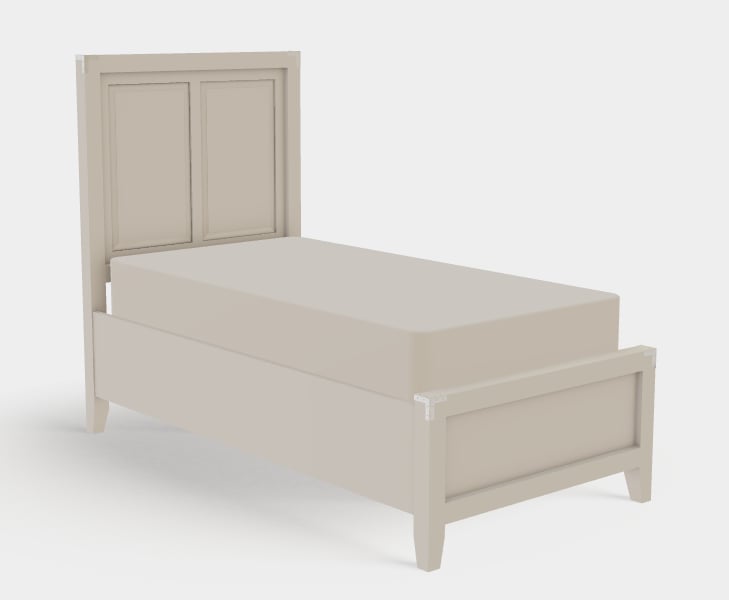 Twin XL Raised Panel Bed RD