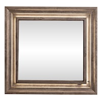 Contemporary Dresser Mirror with Lighting