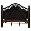 Liberty Furniture Messina Cherry Queen Poster Bed