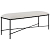 Uttermost Avenham Avenham Black Framed Bench