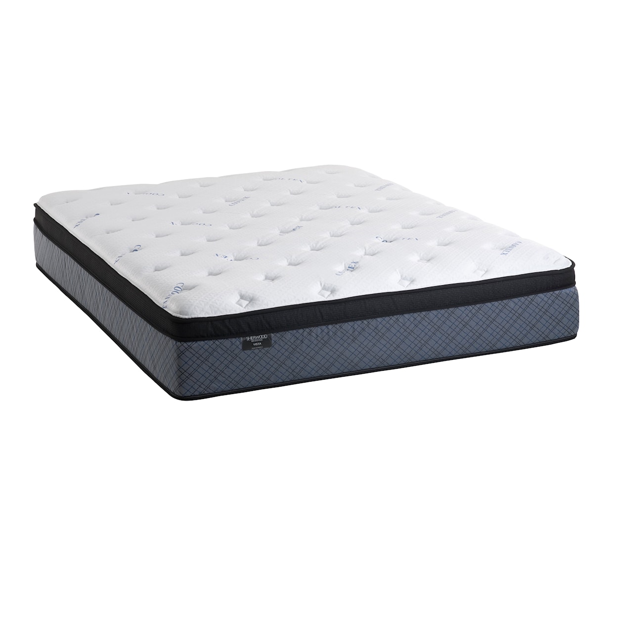 Sherwood Bedding Vista II Medium Euro Top Vista II Medium Twin Mattress