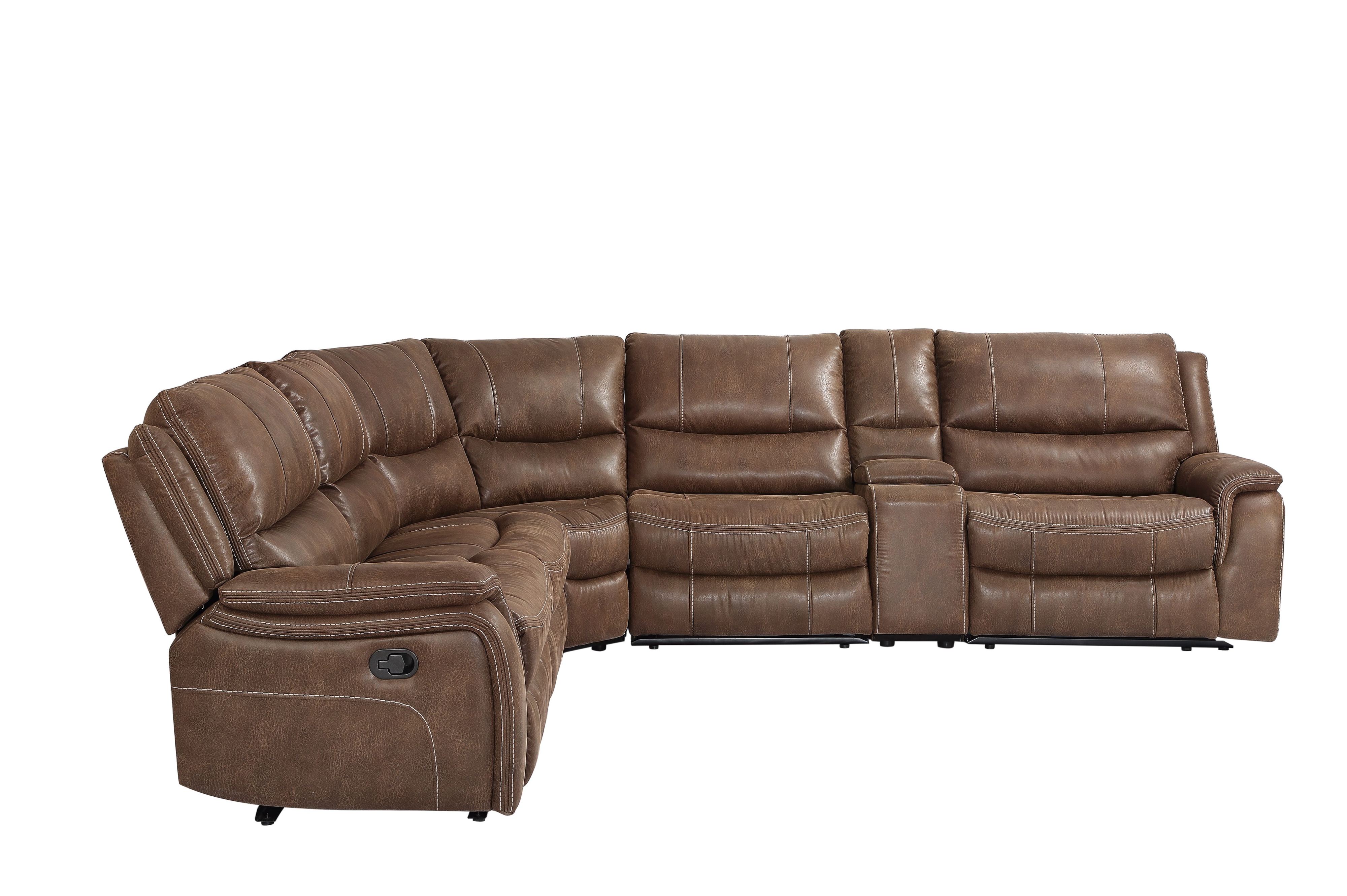 6-Piece Manual Reclining Sectional