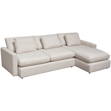 2-Piece Reversible Chaise Sectional