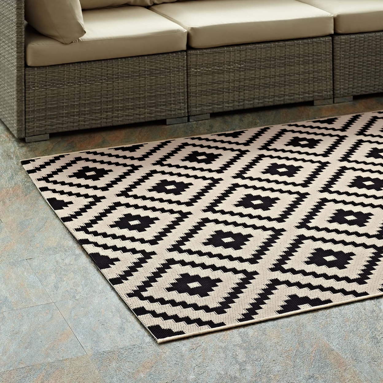 Modway Perplex 4 x 6 Rug