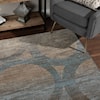 Dalyn Antigua Chocolate 5'3"X7'7" Area Rug