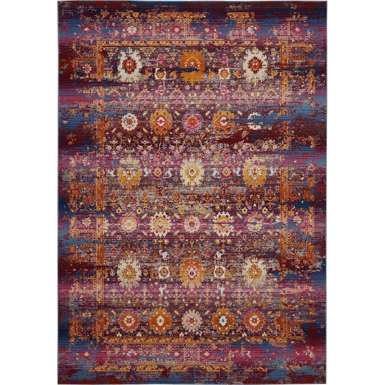 Nourison Vintage Kashan 4' x 6'  Rug