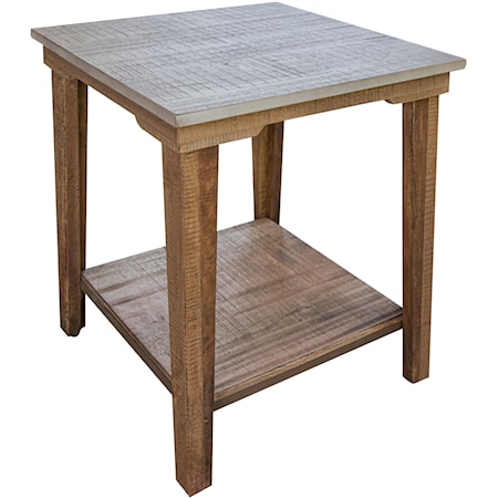 Transitional Side Table