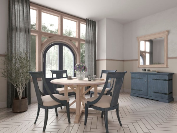 7-Piece Round Dining Set