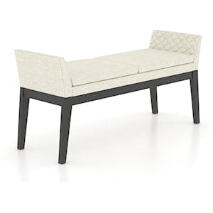 Mid-Century Modern Upholstered Bench
