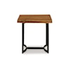 Ashley Furniture Signature Design Fortmaine Rectangular End Table