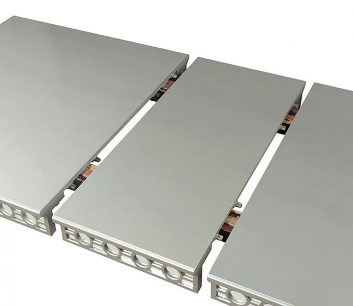 Dining Table with Expandable Leaf